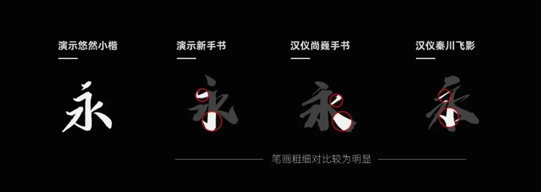 演示悠然小楷