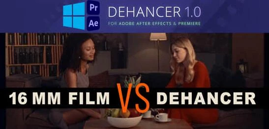 AE/PR插件 复古电影胶片灼烧光效噪点颗粒视觉特效 Dehancer Pro CE Win一键安装