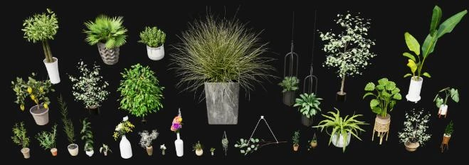 Blender终极资产库！1322组高级全套室内设计3D模型插件预设！