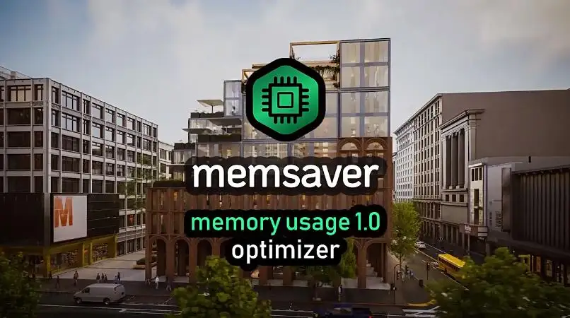 Blender插件 内存自动优化 Memsaver v1.1.0