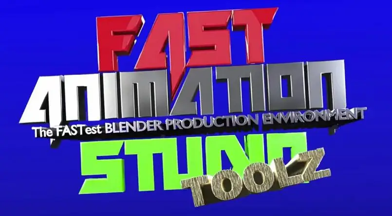 Blender插件 快速动画制作专业工具 Fast Animation Studio Toolz V5.3.4