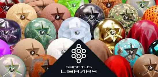 Blender插件 程序化材质预设库 Sanctus Library 2.6 + Browser 2.6