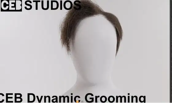 Blender插件 动态修饰粒子毛发 Dynamic Grooming 0.67