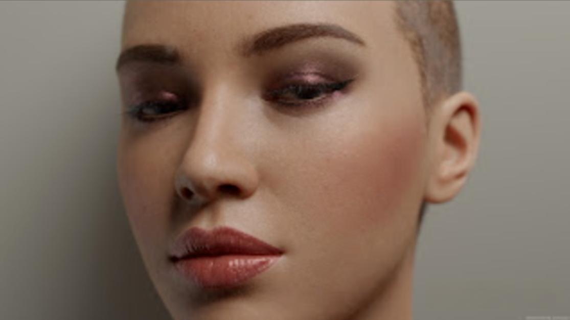 Blender高精度面部皮肤纹理和皱纹贴图！