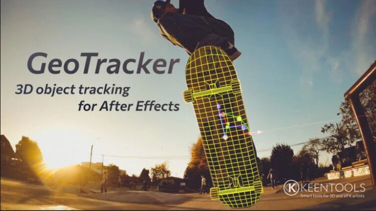AE插件 三维对象运动跟踪工具 GeoTracker 2023.2.2.688 Win+使用教程