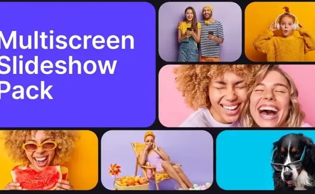 PR脚本-200个视频分屏动画预设包EasyEdit网格组合动画图文幻灯片展示