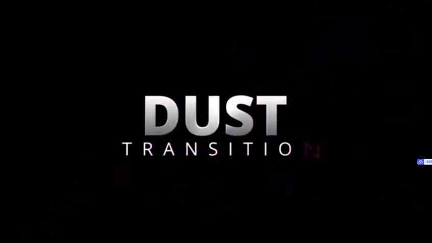 AE粉尘粒子消散溶解转场过渡特效插件 Dust Transition V1.0.2 Win