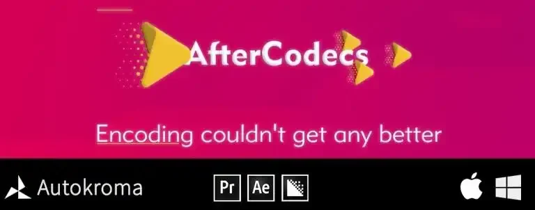 AfterCodecs – AE/PR/AME特殊编码快速输出插件