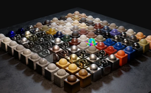 精选220多种！顶级Bledner真实材质贴图管理预设插件！