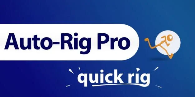 Blender人物动画自动绑定插件-Auto-Rig Pro V3.68.47 + Quick Rig V1.26.16
