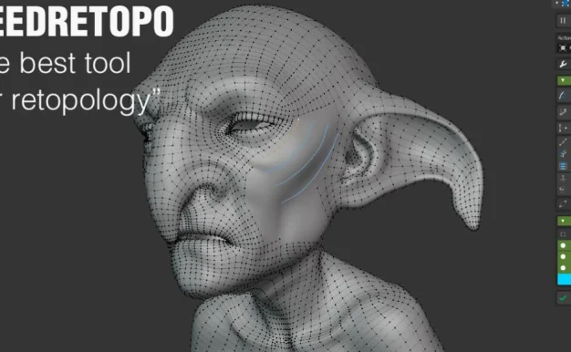 Blender插件重拓扑SpeedRetopo v0.1.9