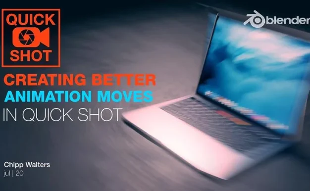 Blender插件 快速制作三维摄像机动画 Qshot 2.1.3
