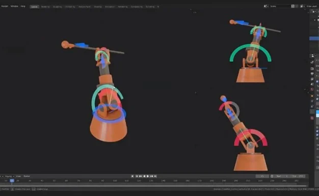 Blender插件 自定义轴心 Lily Gizmos V1.1.2
