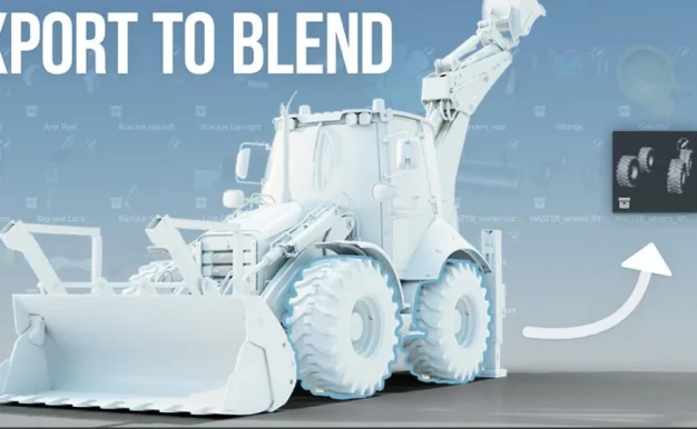 Blender插件 将部分模型单独导出保存 Export To Blend V1.2