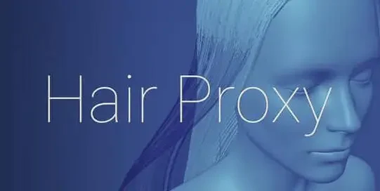 Blender插件 头发发型生成器 Hair Proxy V1.3