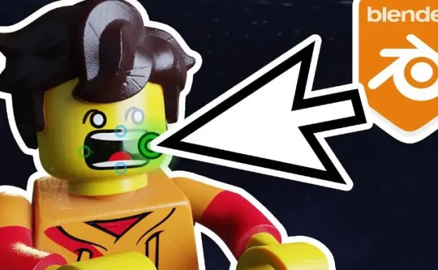 Blender乐高风格面部绑定工具插件 轻松为物体添加二维乐高脸部MecaFace v1.10