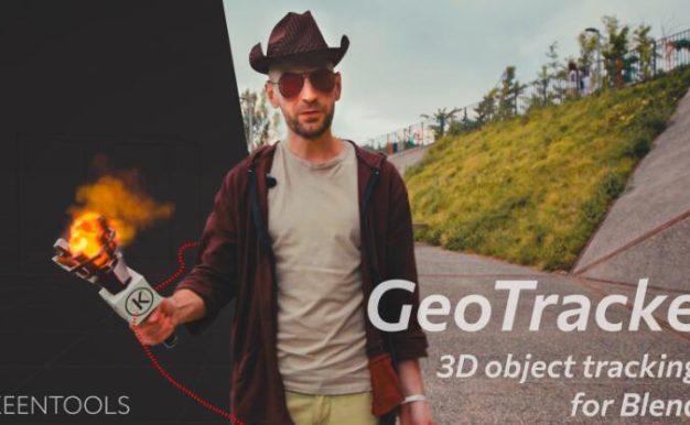 Blender插件 几何追踪三维对象运动Facebuilder and GeoTracker 2023.2.0