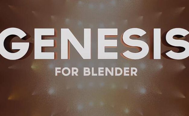 Blender插件 舞台场景灯光生成制作工具 Genesis Light Generator v1.0.0
