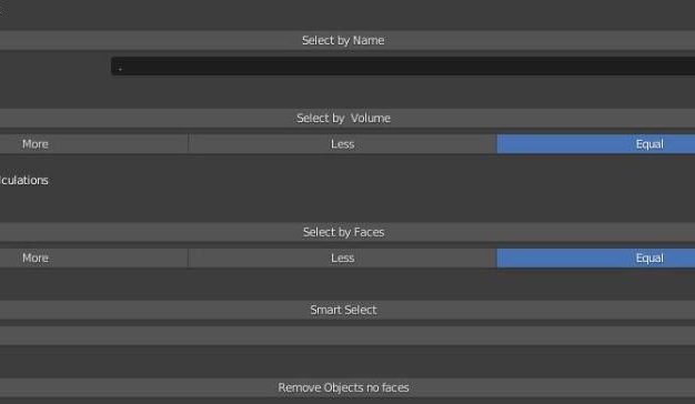 Blender插件 智能选择场景网格中的模型 Smart Object Select v2.2
