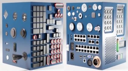 Blender预设 按钮开关模型资产包 Abkit V1.1.5