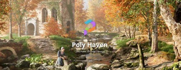 千款Blender材质预设合集！教你把Poly Haven全站付费资源搞下来！