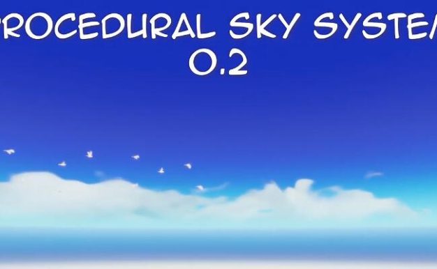 Blender插件 完全程序化天空系统 Procedural Sky System v0.2.2