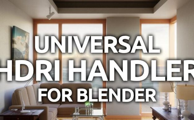 Blender插件 HDRI场景灯光控制 Gaffer V3.1.19