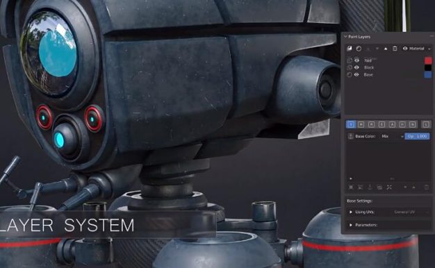 Blender插件 贴图分层绘制 Philogix Pbr Painter V4.0