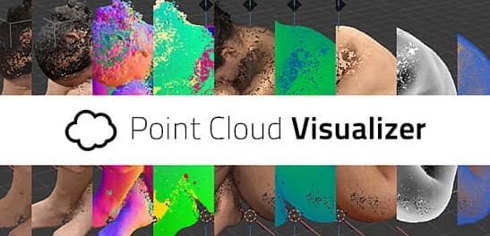 Blender插件 PLY文件编辑渲染导出 Point Cloud Visualizer V3.0.0.11