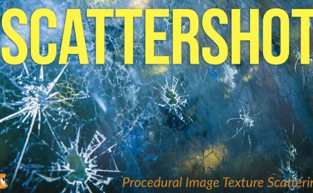 Blender插件 着色器贴图融合编辑控制器 Scattershot V1.10.0