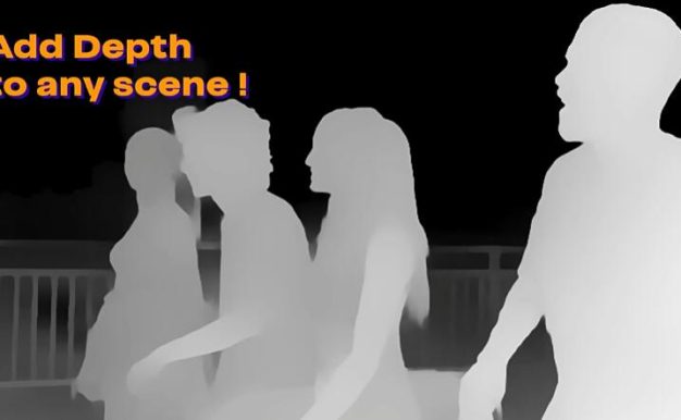 AE/PR插件 人工智能快速自动制作深度图 Quick Depth Win
