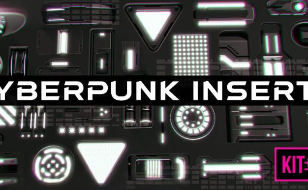 Blender插件-30款赛博朋克科幻风格灯光三维模型预设 Cyberpunk Emissive Inserts – Kpack – Sci Fi Lights