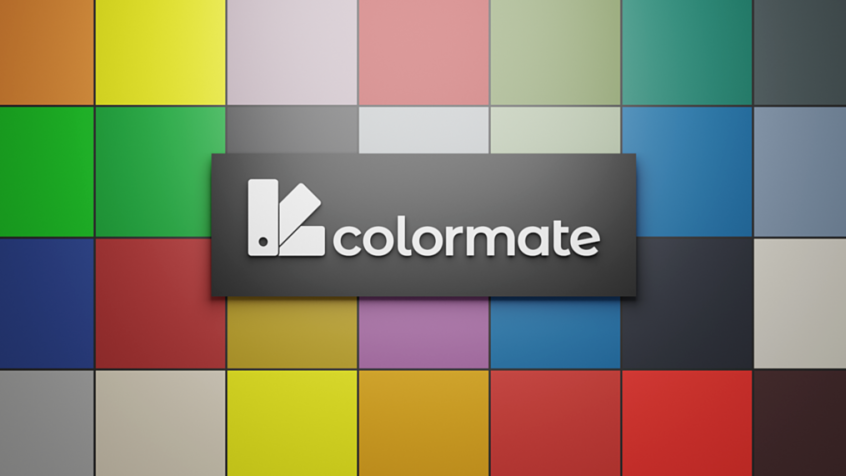 Blender调色板着色插件真的太强了！Colormate一键修改颜色！