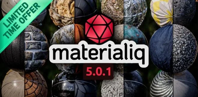 Blender免费开源常用高级预设材质库