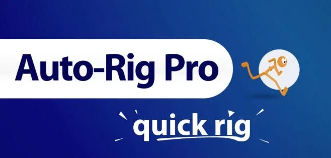 Blender插件 三维人物角色动作自动绑定 Auto-Rig Pro V3.68.24 + Quick Rig V1.25.17