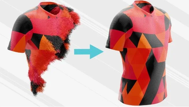 真实模拟3D布料衣服织物生长动画Blender修改器效果预设