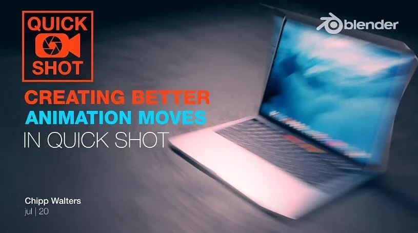 Blender插件 快速制作三维摄像机动画 Qshot 2.1.3