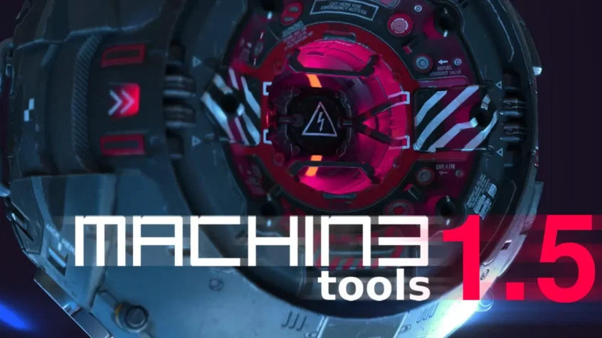 Blender插件 便捷菜单工具集合包 Machin3tools 1.6.0 DeusEx