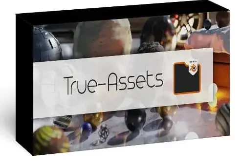Blender插件-True-Assets V4.1.0一键管理材质贴图资产