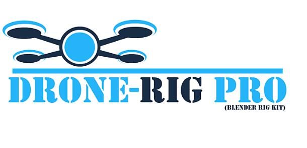 Blender插件 Drone Rig Pro v1.2b飞行器无人机绑定动画资产预设