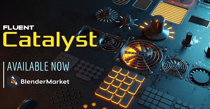 Blender插件 参数可视化菜单UI管理器 Fluent Catalyst V1.2