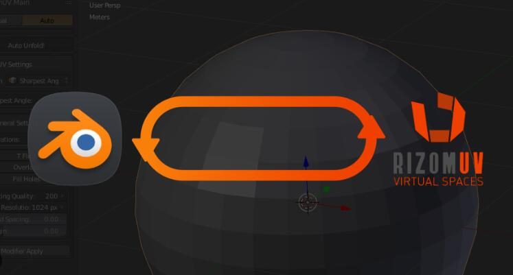 Blender插件 与RizomUV桥接工具 RizomUV Bridge v1.0.2