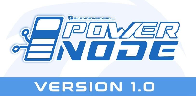 Blender插件 轻松快速使用节点编辑器 Power Node v1.0