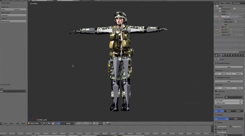 Blender插件 热扩散蒙皮工具 Voxel Heat Diffuse Skinning 3.5.0