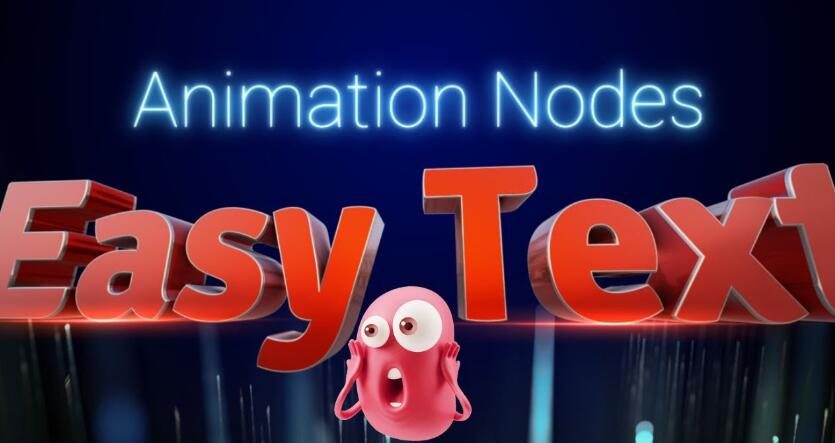 Blender插件 文字动画预设 Easy Text Animation V2.5.2