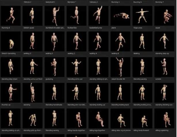 Blender插件一键生成三维逼真数字人Human Generator角色库！