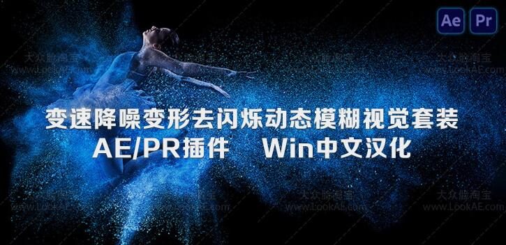 AE/PR视觉特效插件合集REVisionFX Effections Plus CE Win含Twixtor/Flicker/RSMB