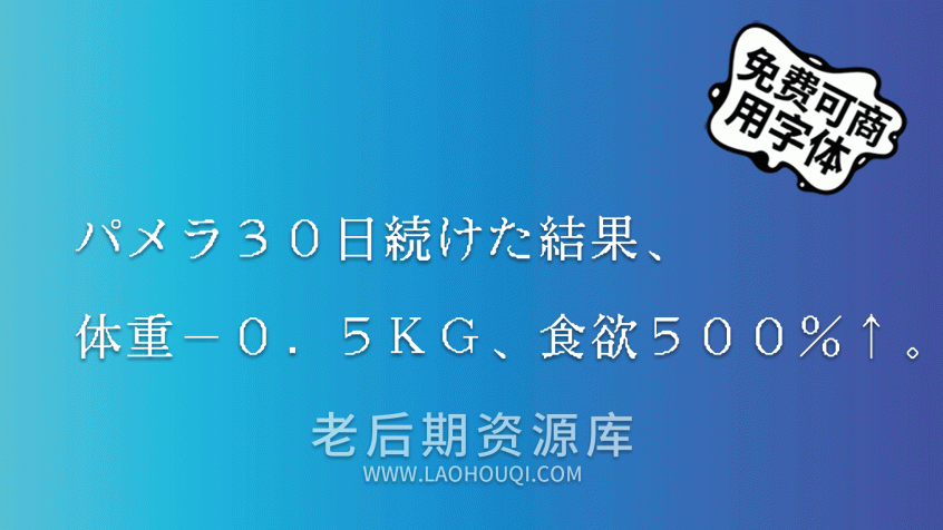 文字处理机明朝