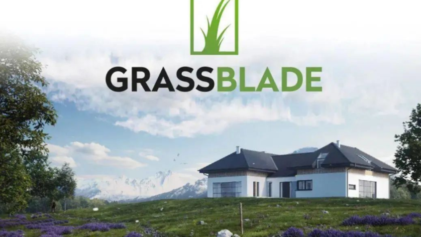 Blender插件-植物草插件Grassblade V2 + scatpack for Scatter 5