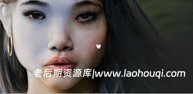 Blender插件 一键打造影视级别写实人体面部身体手脚皮肤着色器预设One Click Skin Shader – Humanify